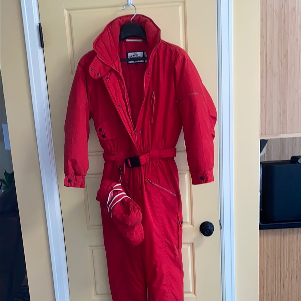 Obermeyer Red Ski Suit